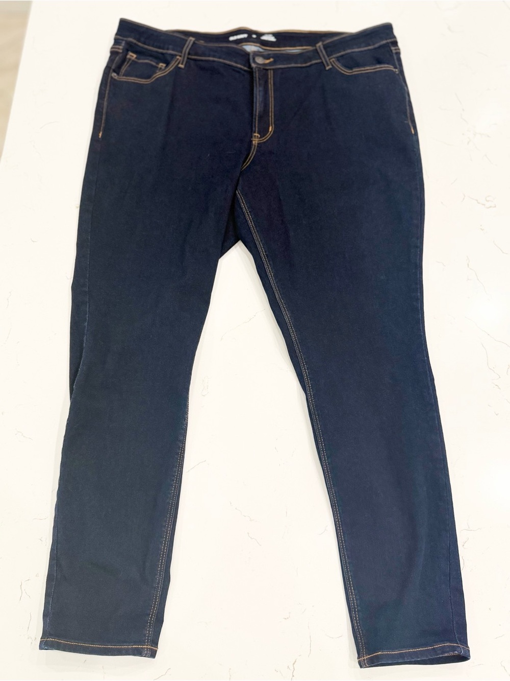 Old Navy Rockstar Super Skinny Dark Wash Jeans Size 18 Classic Fall